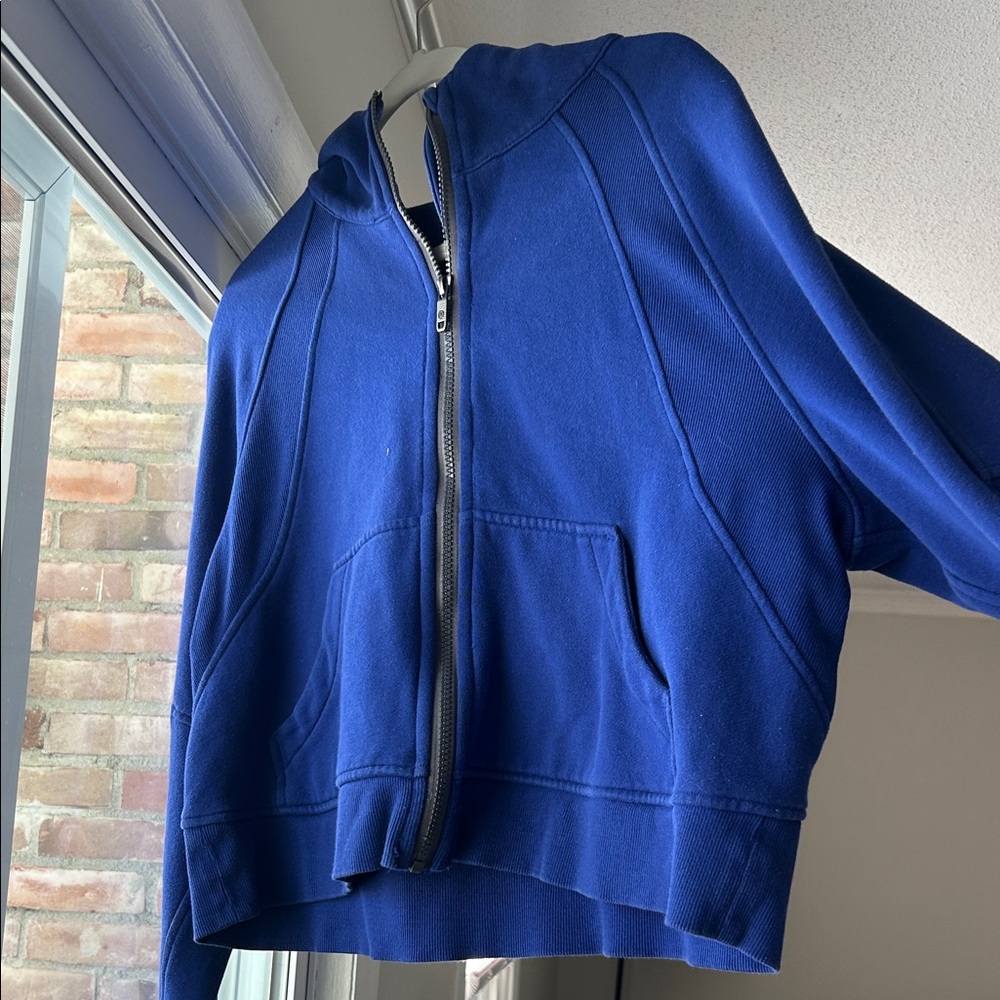 lululemon athletica Royal Blue Full-Zip Hoodie